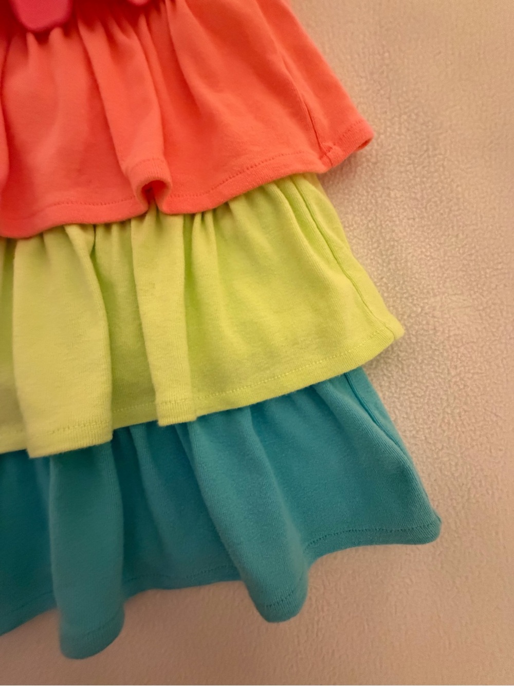 Gymboree Popsicle Party Rainbow Tiered Dress - Picture 4 of 7
